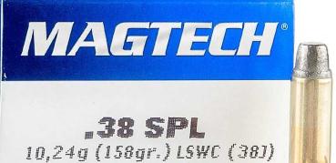 MAGTECH 38 SPL 158gr LSWC (38J)